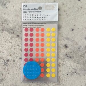 STALOGY Circular Masking Tape Patches